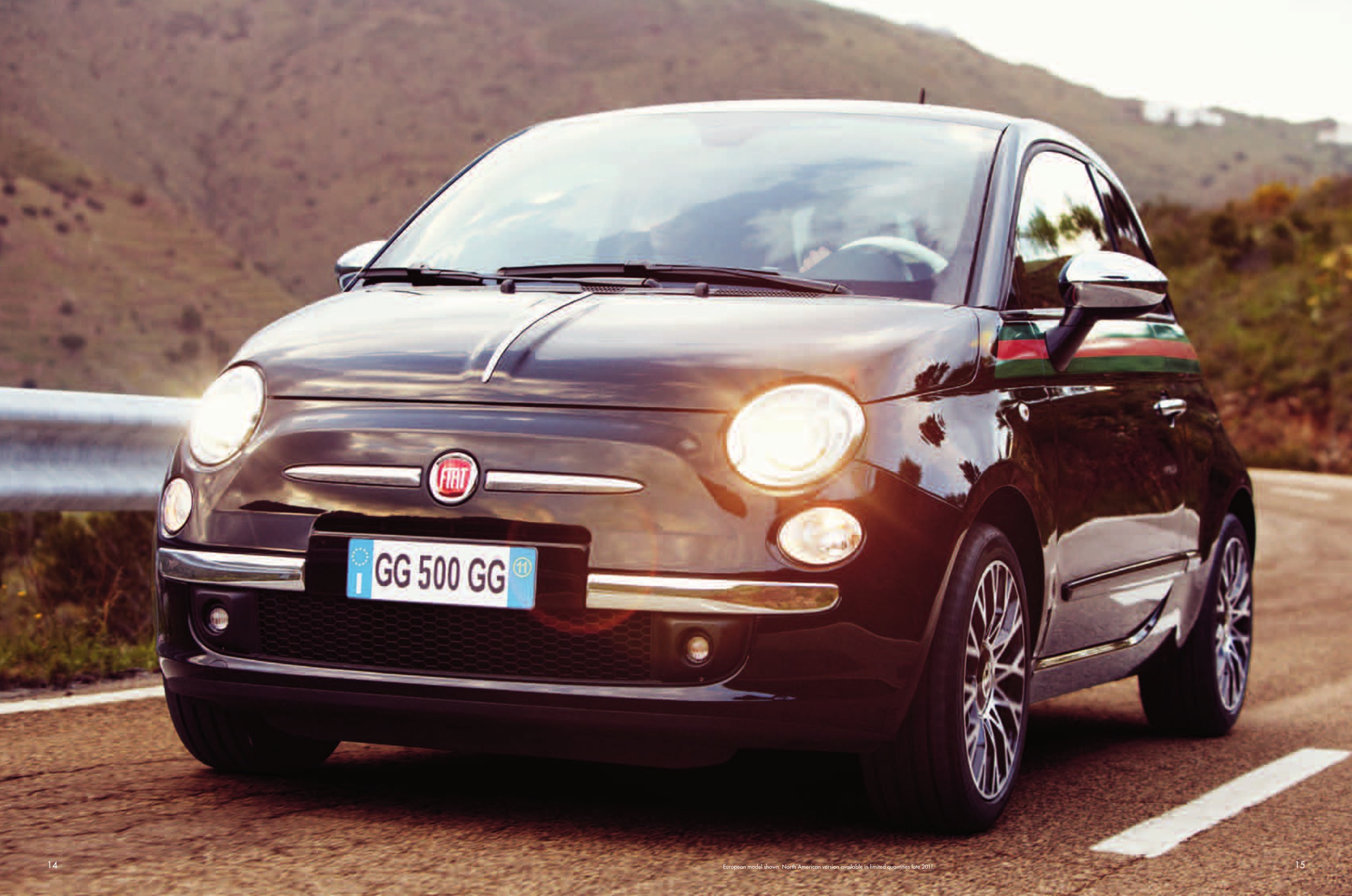 2012 Fiat 500 Gucci Brochure Page 1